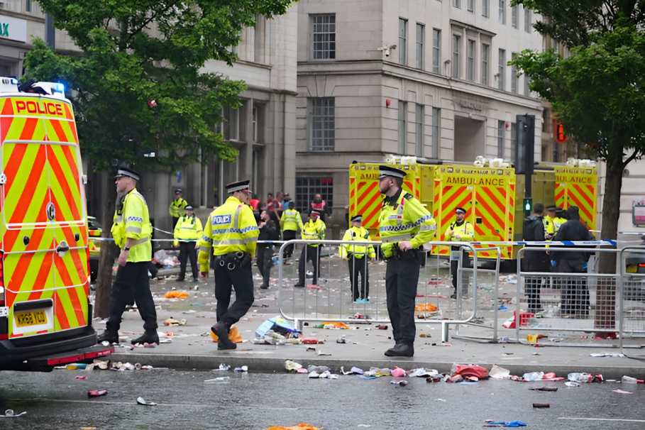 Irate driver injures 50 Liverpool fans during title celebrations
