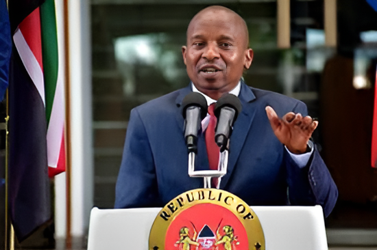 I did not lecture CS Ruku, DP Kindiki says