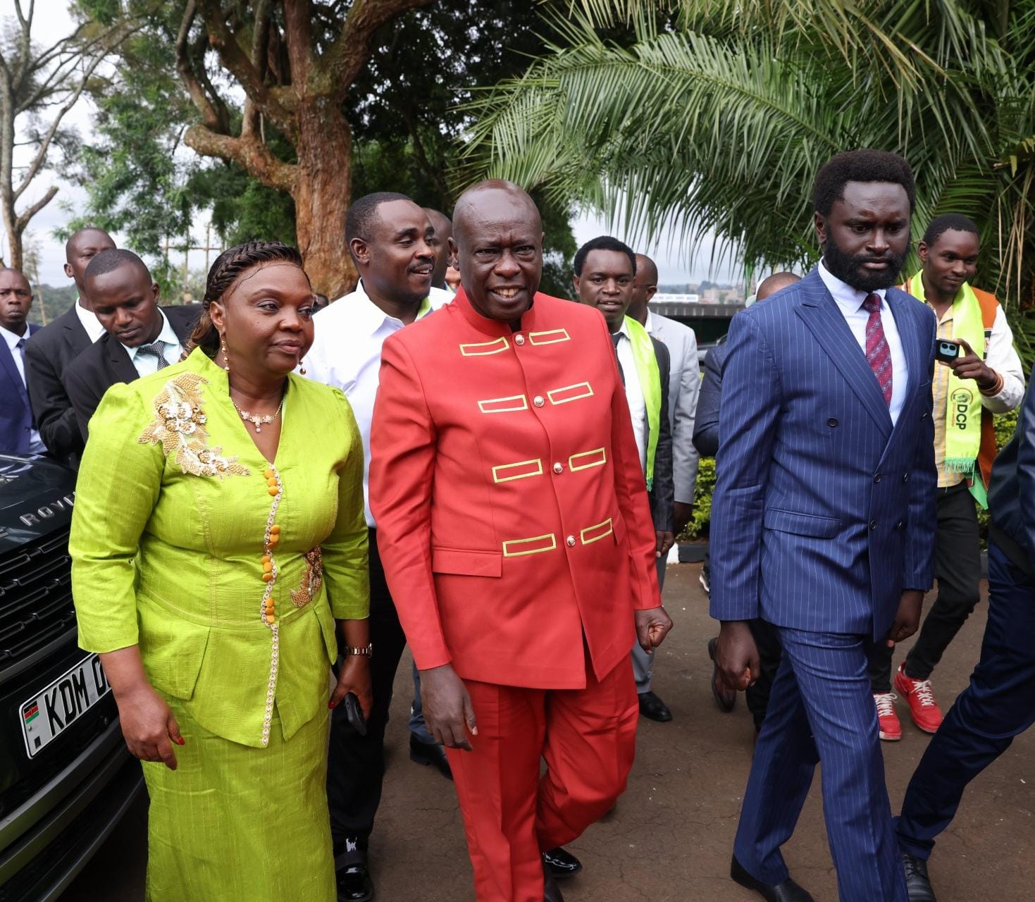 Gunshots fired as chaos erupt at Gachagua’s party launch in Nairobi