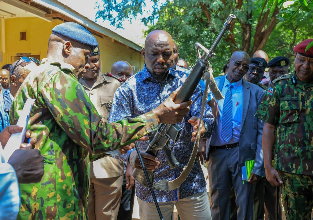 78 foreigners arrested, 58 guns seized in Isiolo security sweep