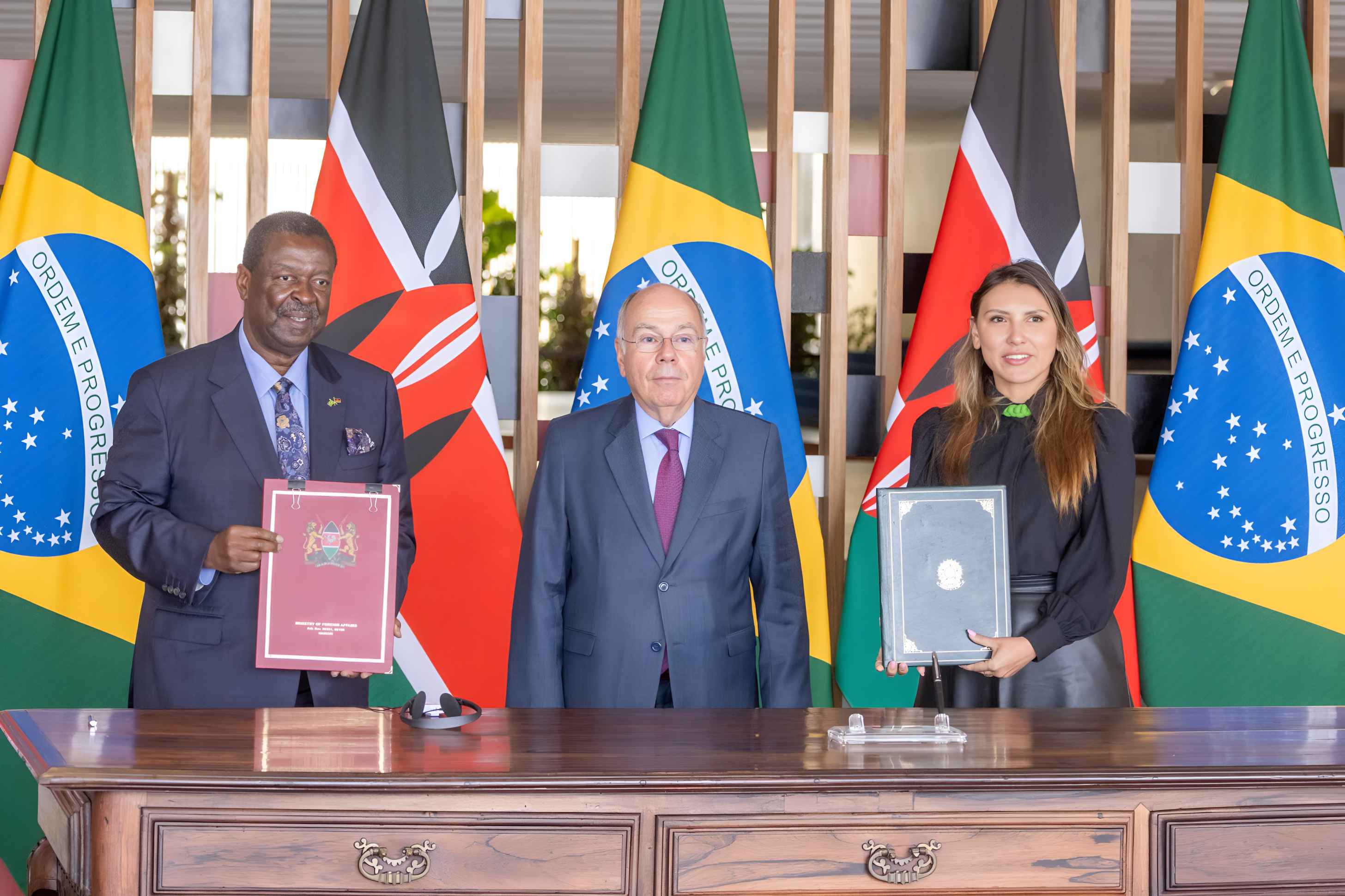 Kenya, Brazil ink tourism deal as PCS Mudavadi rallies support for Haiti mission