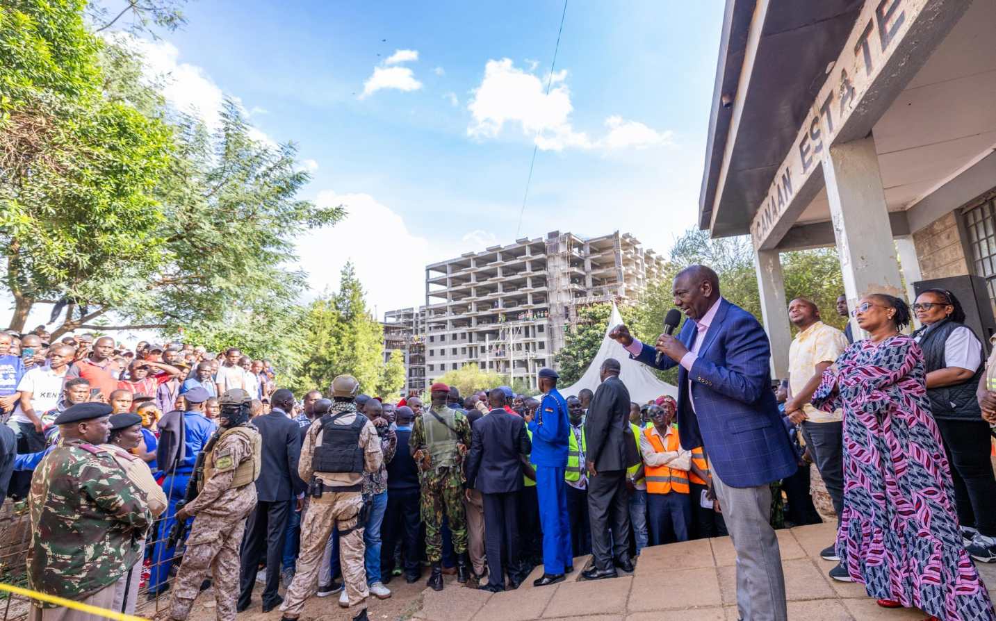 Ruto: Kibra slum will be eradicated, not upgraded
