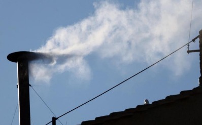 "Habemus Papam!": White smoke emerges as a new pope is elected