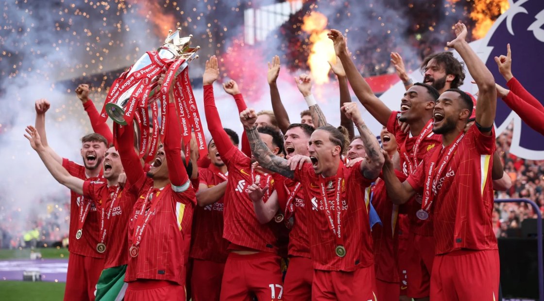 Liverpool lift Premier League title as Champions League spots confirmed