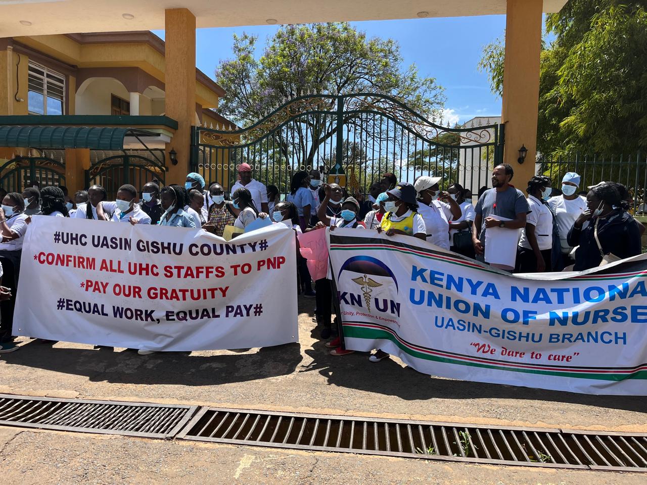 Nurses demand action on wage delays, call for accountability