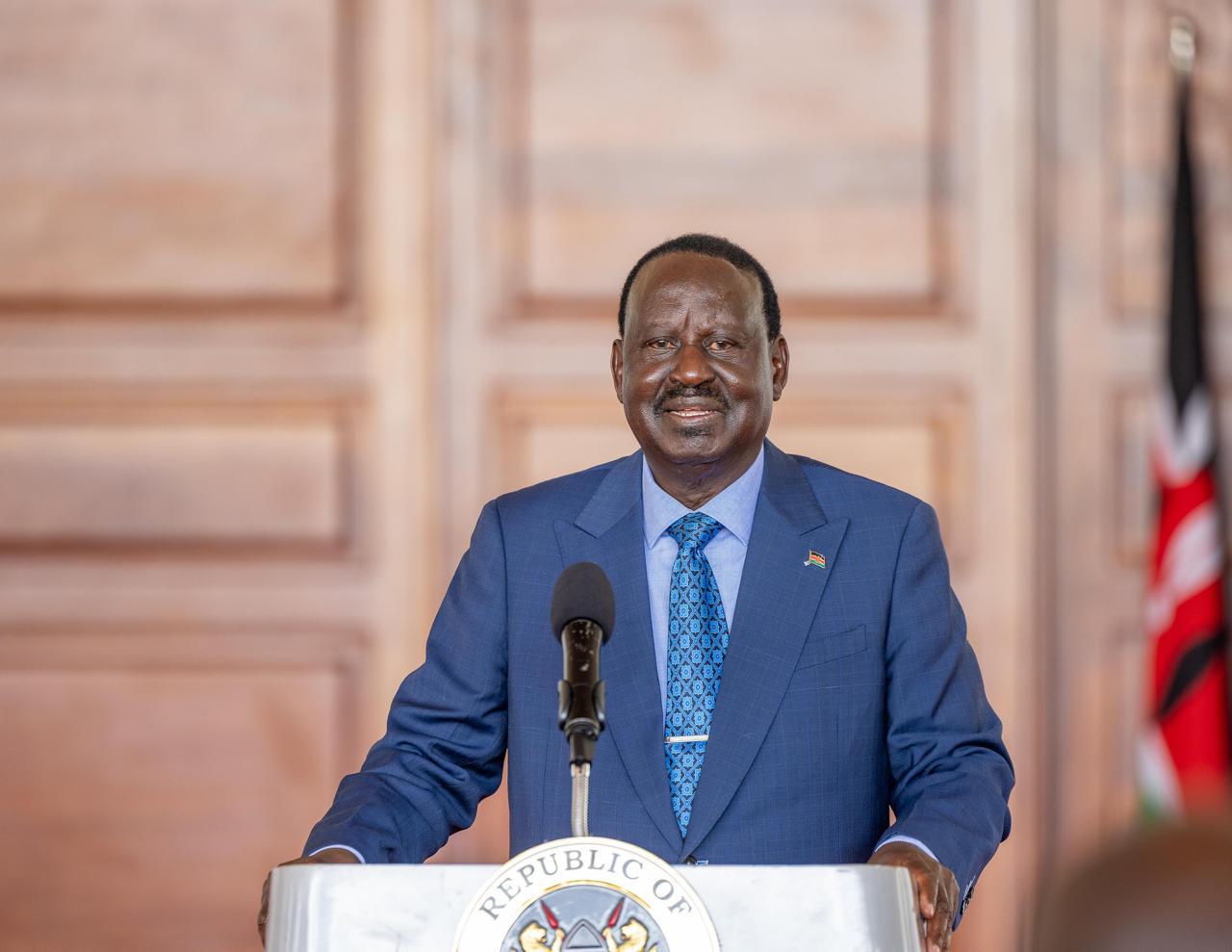 Raila criticizes nation's decline, proposes solutions