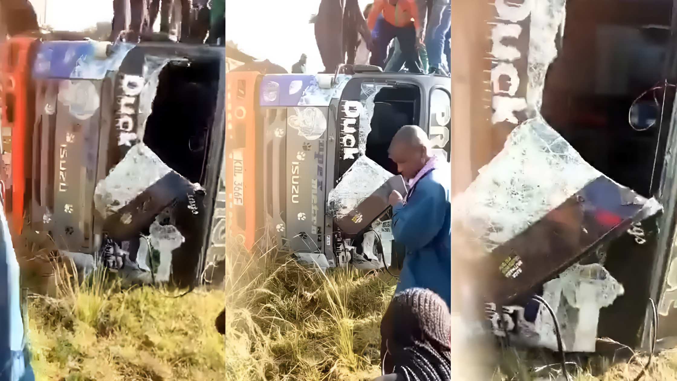 Super Metro bus crash on Juja Road leaves two injured