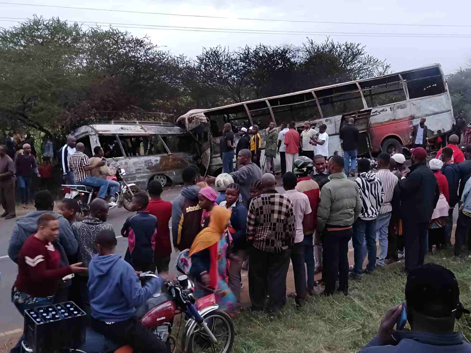 37 killed as two buses collide in Tanzania's Kilimanjaro region