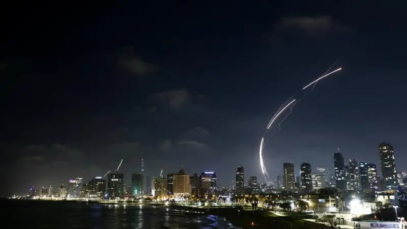 Iran launches missiles at Israel following attack