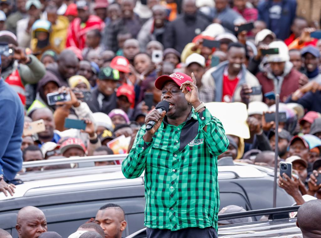Gachagua not under probe over protest violence, says DCI