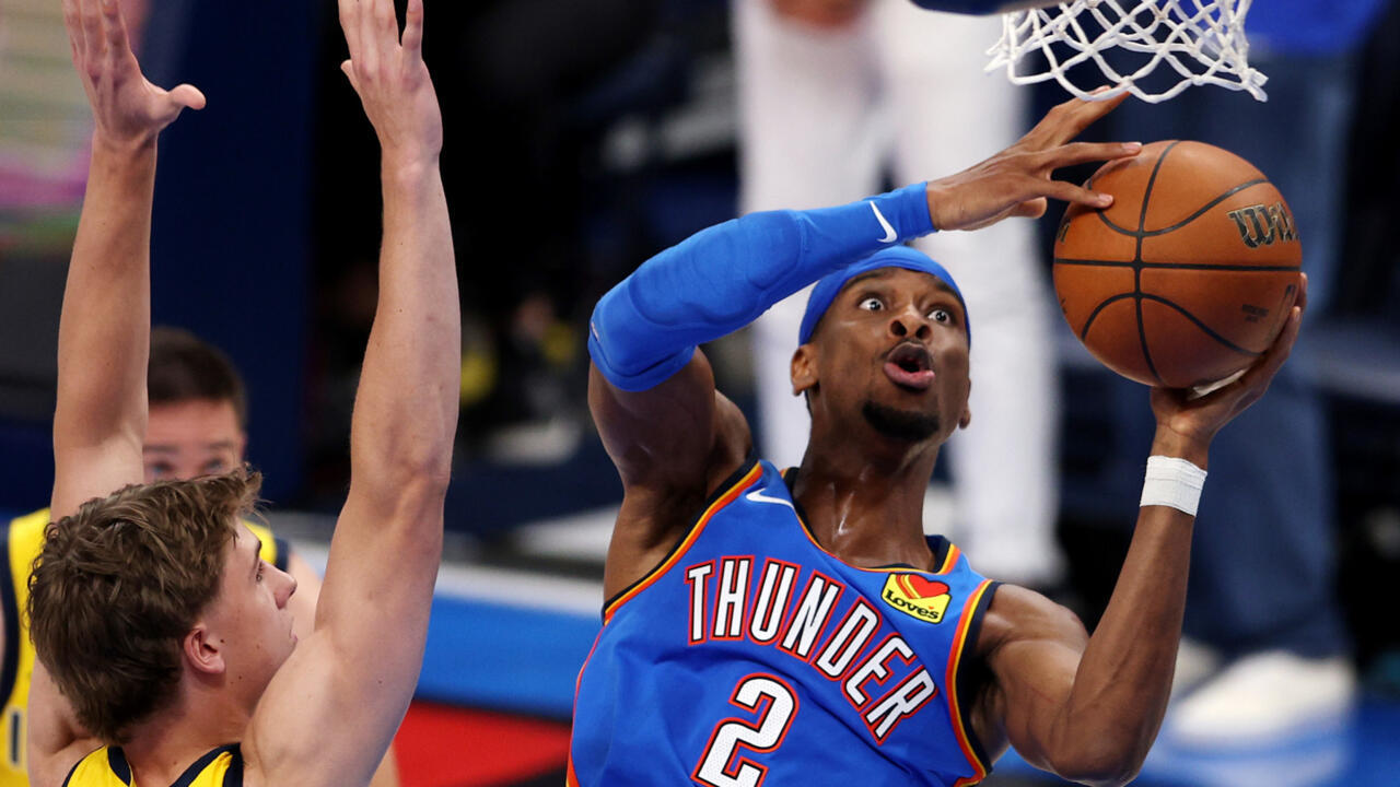 NBA Finals: Oklahoma City Thunder dominate Pacers to tie series at 1-1