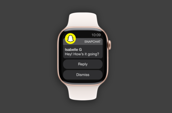 Snapchat launches messaging app for Apple watch
