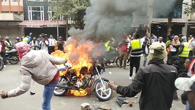 Protests over Ojwang’s death disrupt business in Nairobi's CBD