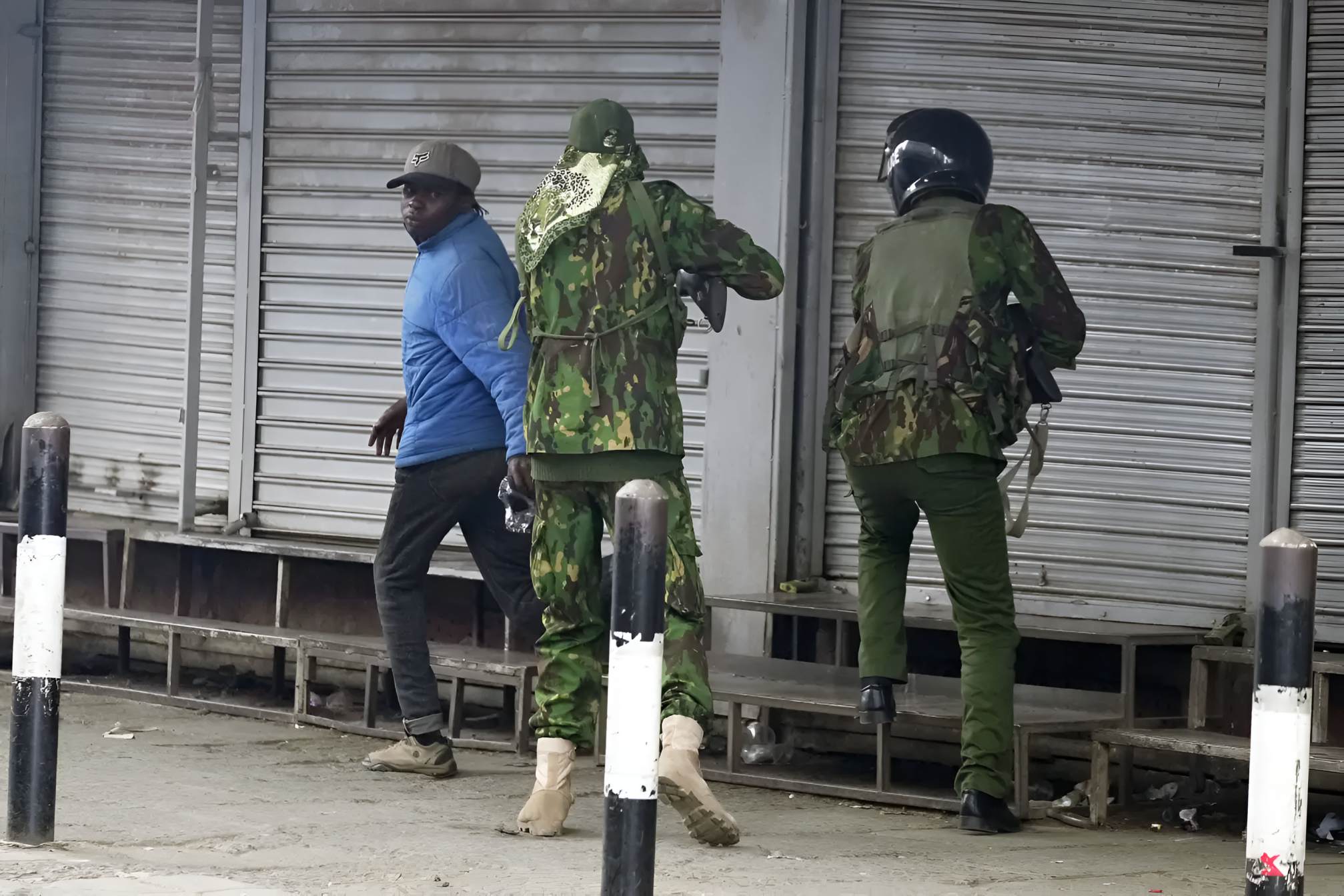 Kenyans mask up today in honour of Boniface Kariuki