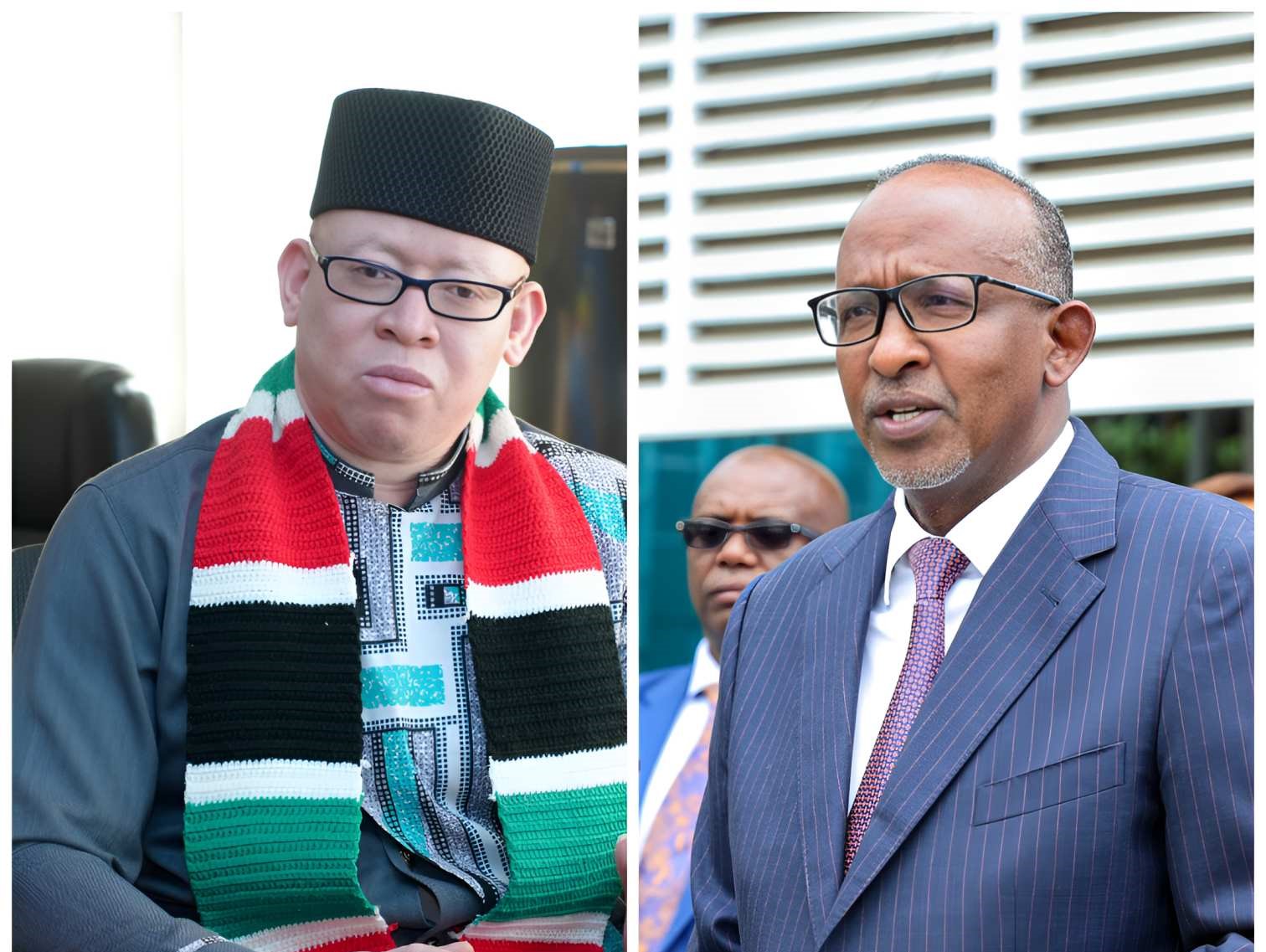 CS Duale and Mwaura clash over access to health services