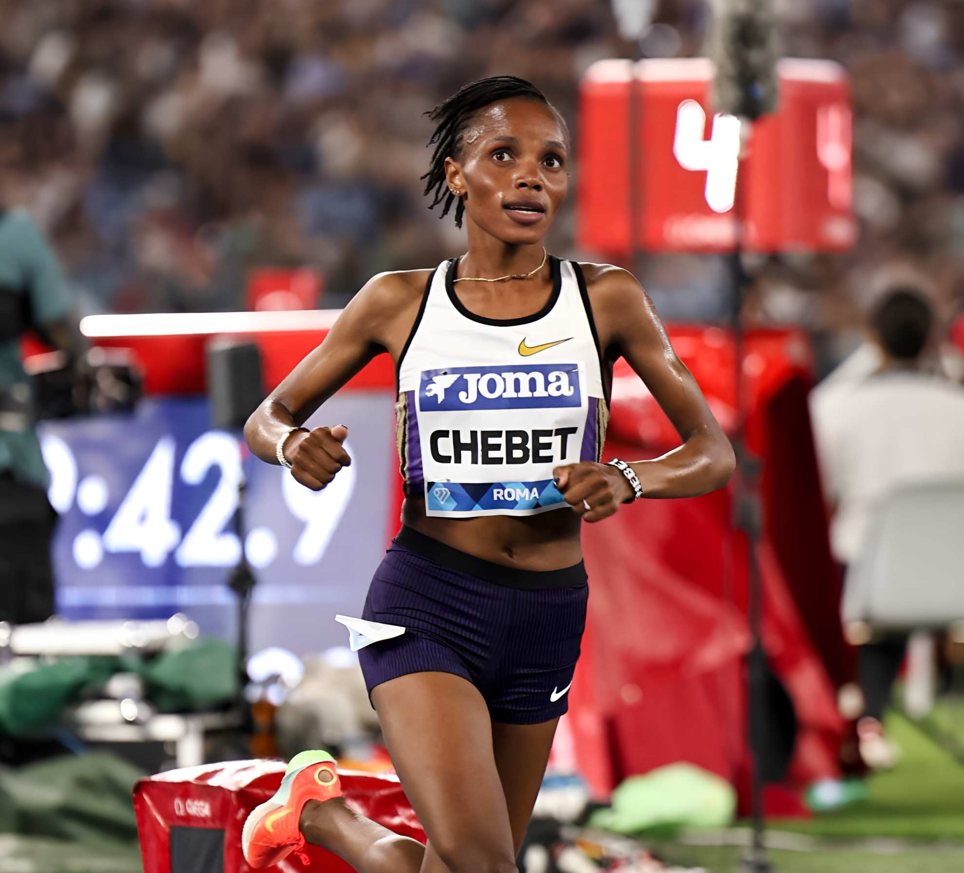 Unstoppable Chebet proves her worth once more in Rome
