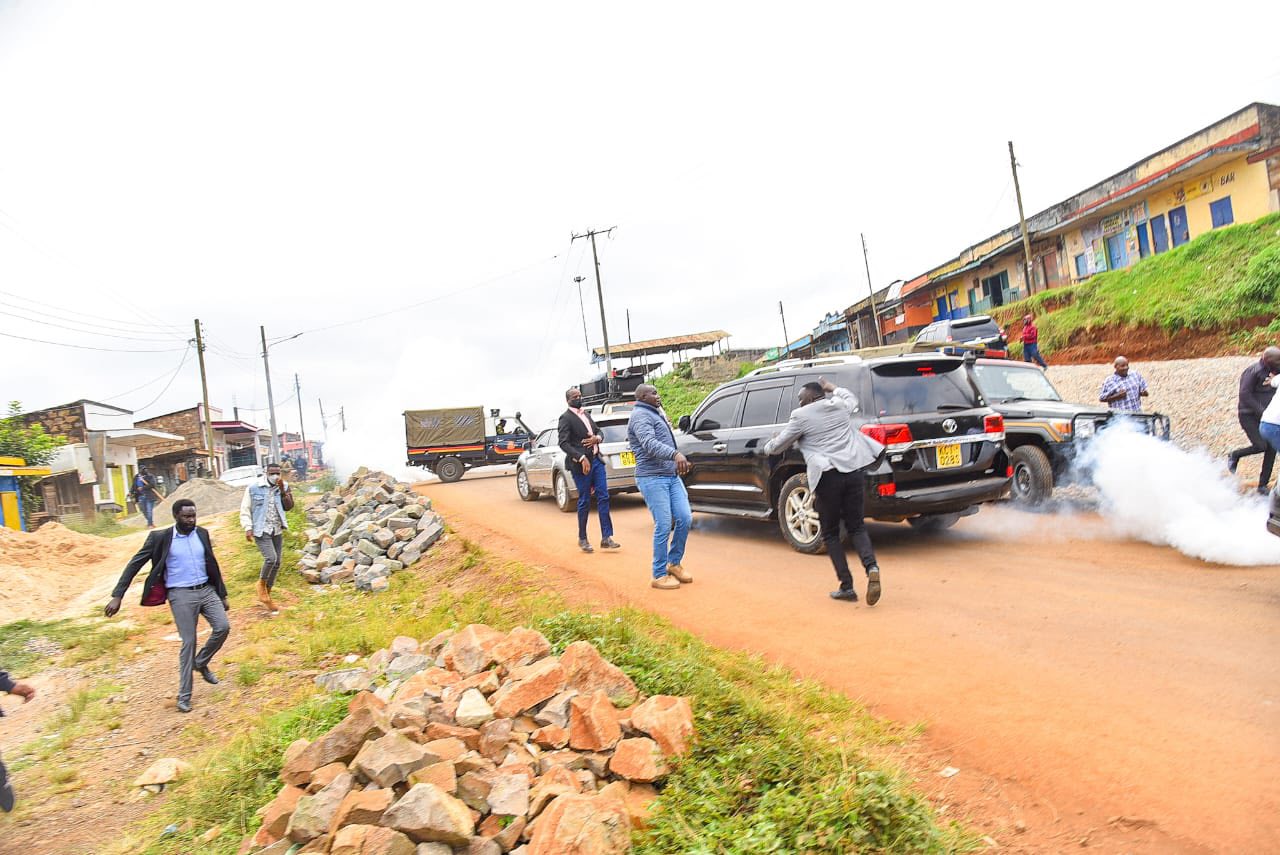 Standoff as police clash with Gachagua allies in Murang’a