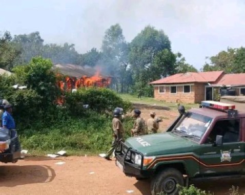 Police seek to hold seven suspects after station torched in Ojwang burial chaos