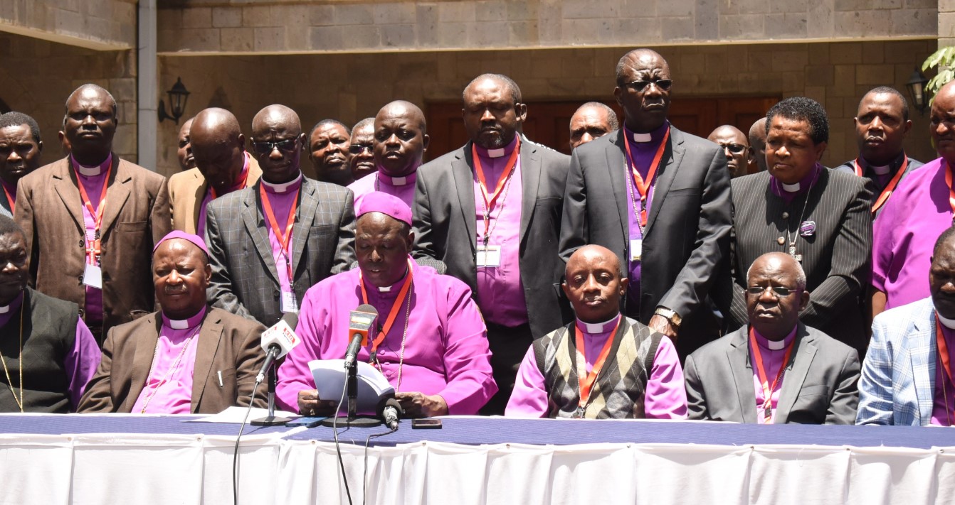 Anglican Church warns against use of violence in handling protests