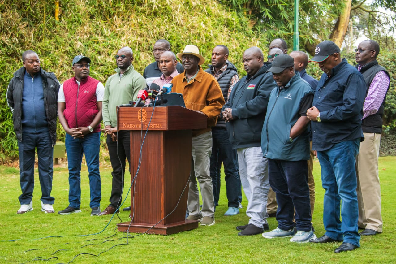 Raila proposes four-point plan to address youth discontent and corruption