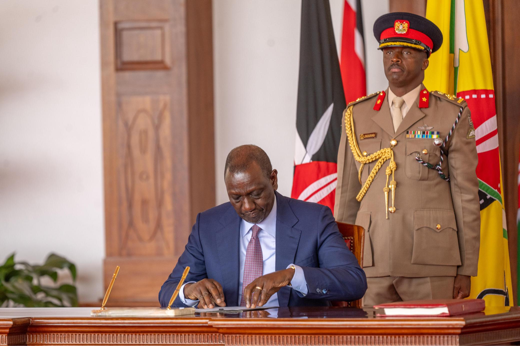 Counties to eceive Sh415 billion after Ruto signs Division of Revenue Bill