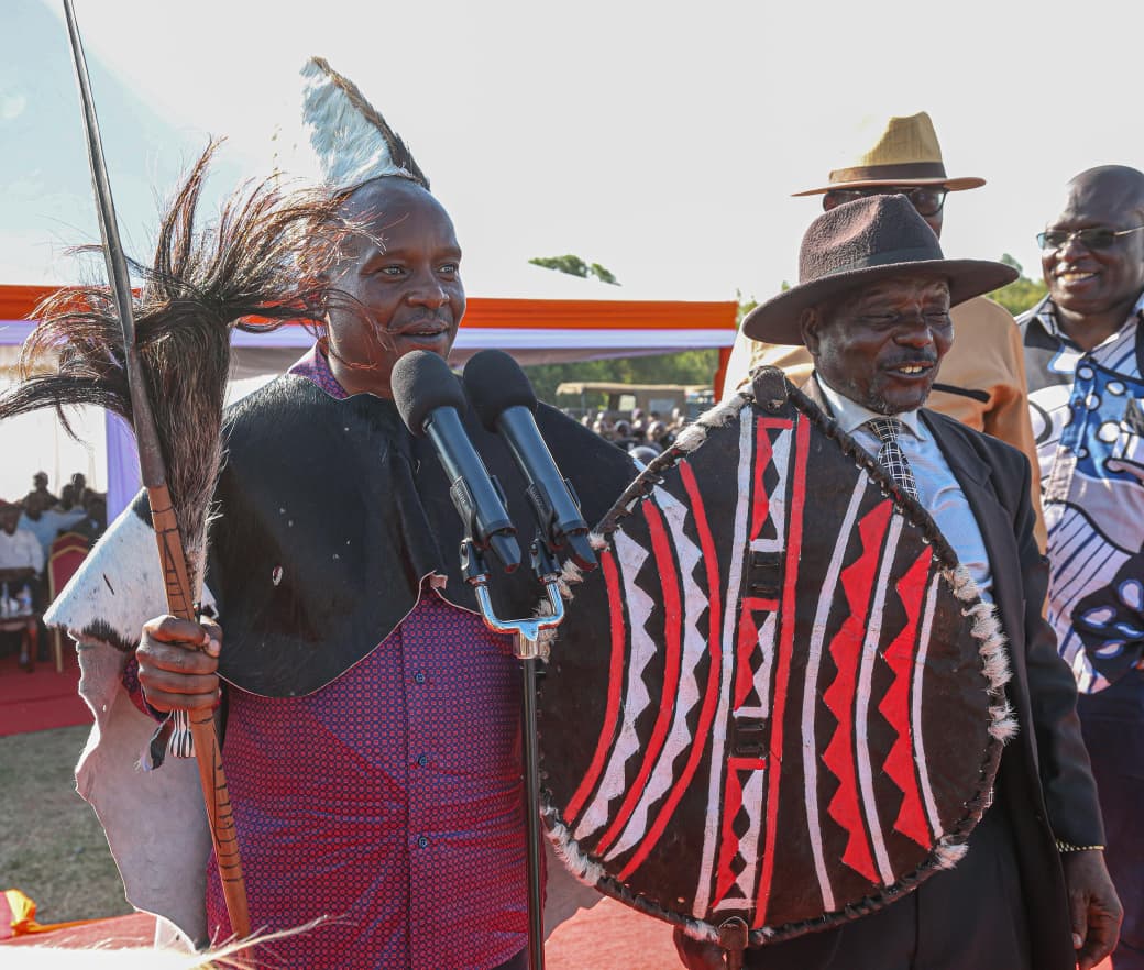 DP Kindiki crowned Luo elder, given name Odhiambo during Migori visit