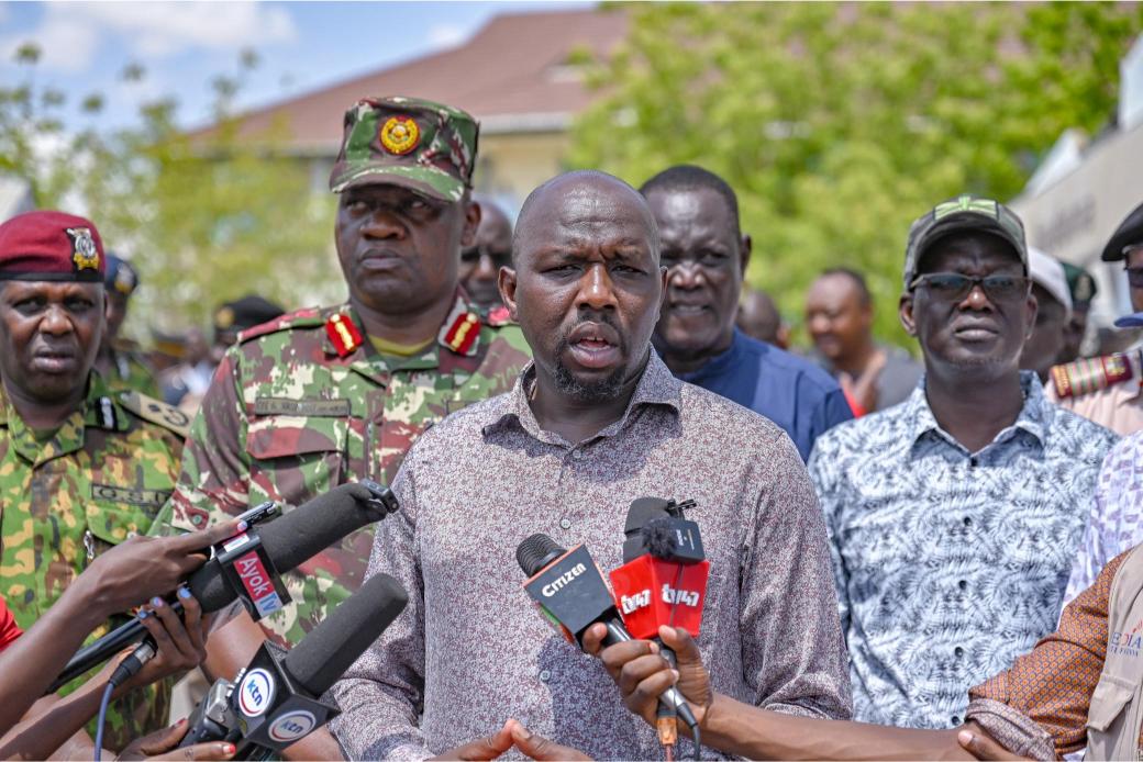Turkana curfew under review, Murkomen says during security tour