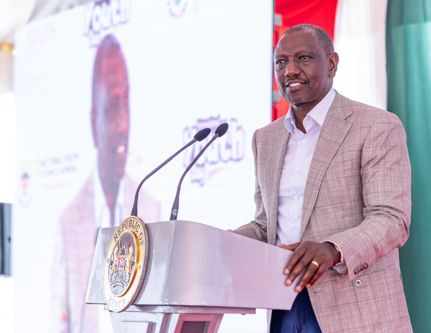 Ruto unveils new youth empowerment initiatives, launches “Kuna Form” portal