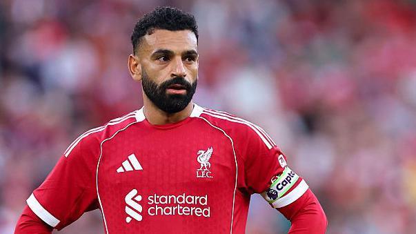 Salah calls out Uefa over wording of tribute to 'Palestinian Pele'
