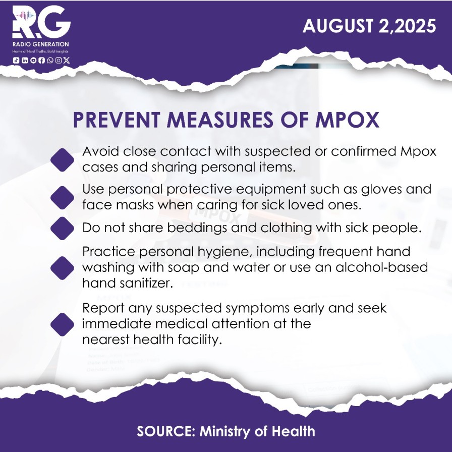INFOGRAPHIC: Protect yourself against Mpox