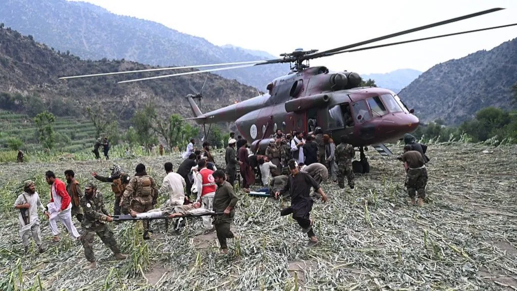 Aerial search for survivors after Afghan quake kills 800 people