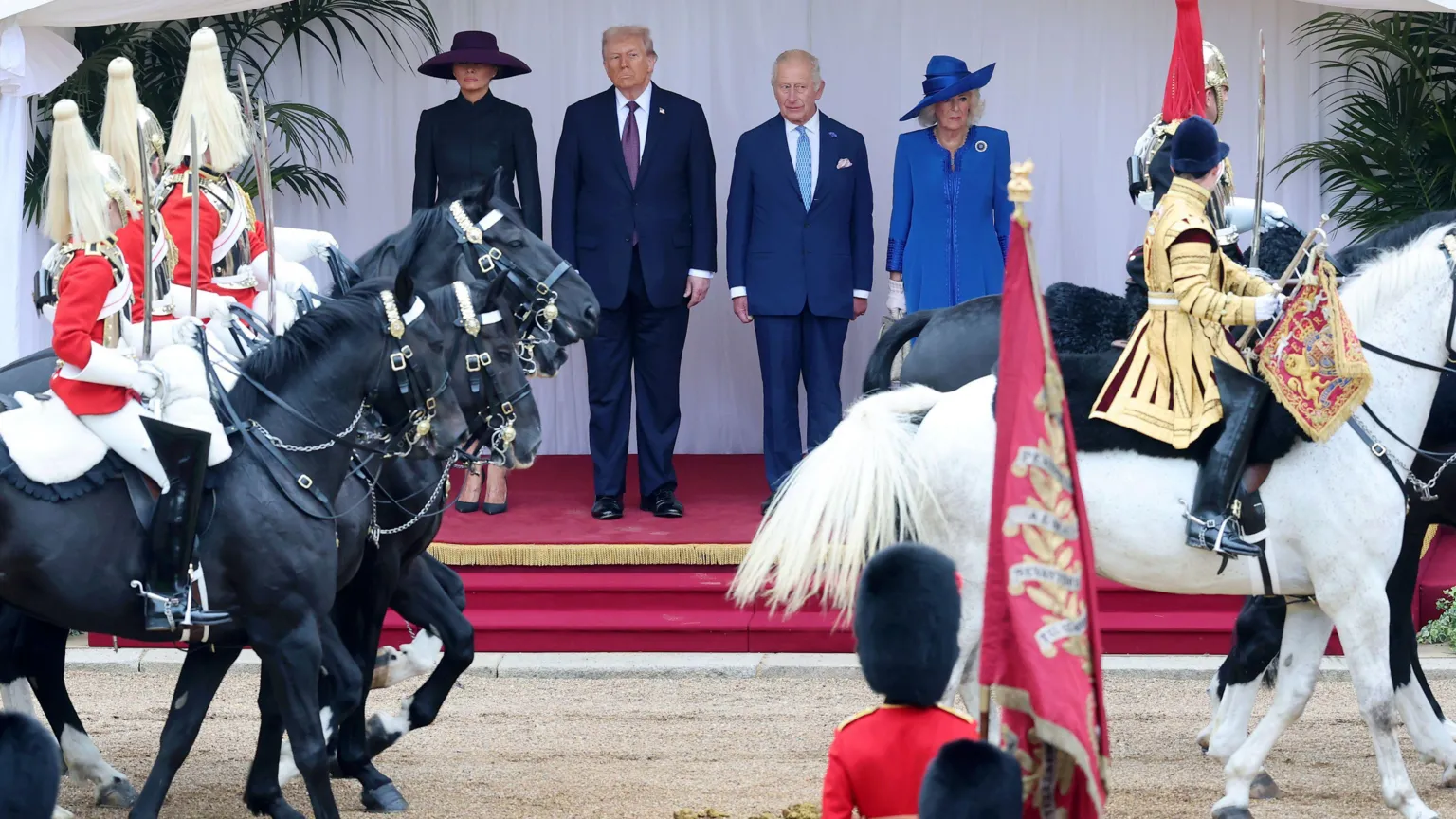 King Charles and Trump celebrate UK-US bond at Windsor banquet
