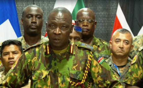 MSS Commander confirms ongoing search for missing Kenyan officer in Haiti