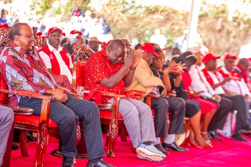 Uhuru breaks silence, takes aim at Ruto’s leadership style