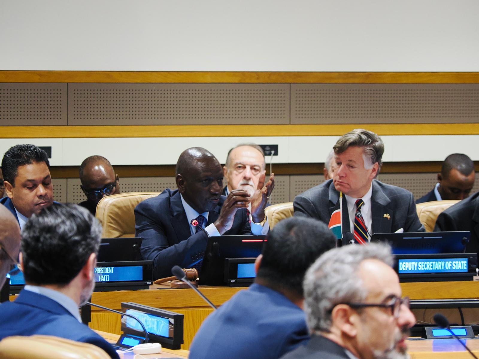 Kenyan-led Haiti mission records gains, Ruto tells UN Assembly