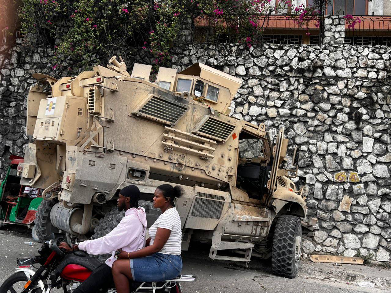 Kenyan officer, civilian die in Haiti convoy crash involving MSS troops